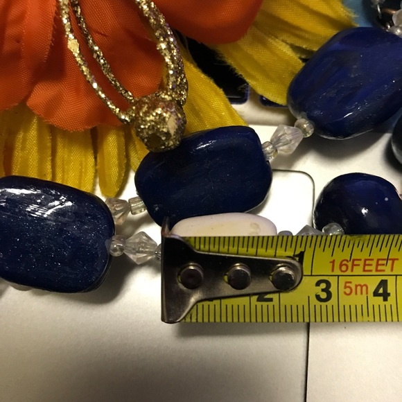 Ceramic Vintage Rare Unique One of a Kind Handmade Necklace - Picture 2 of 16